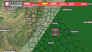 Forecast | Cold front brings isolated storms today