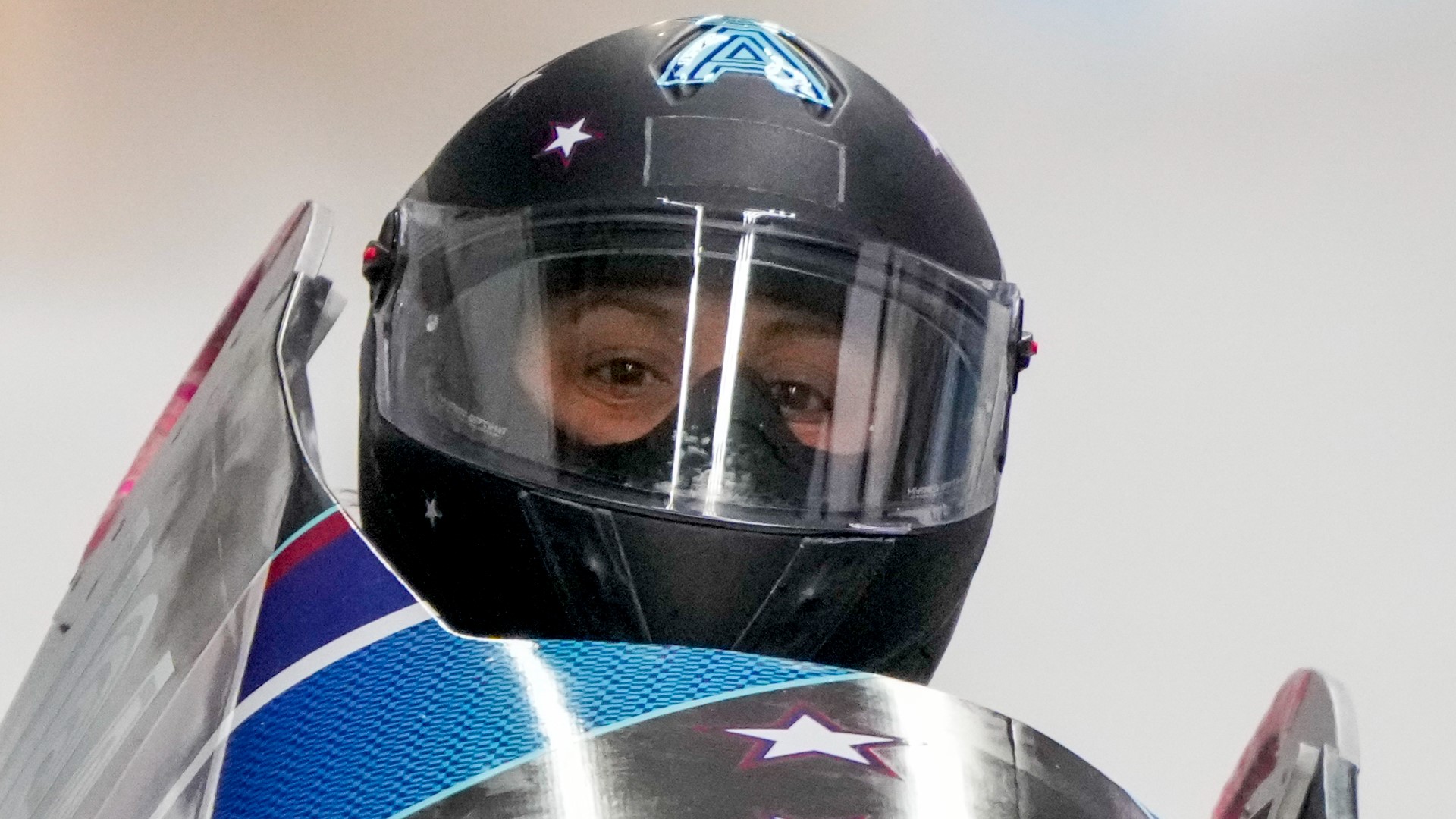Elana Meyers Taylor, at Team USA bobsledder, is competing in monobob at the Winter Olympics in Beijing. The final is set for Sunday. Feb. 13, 2022