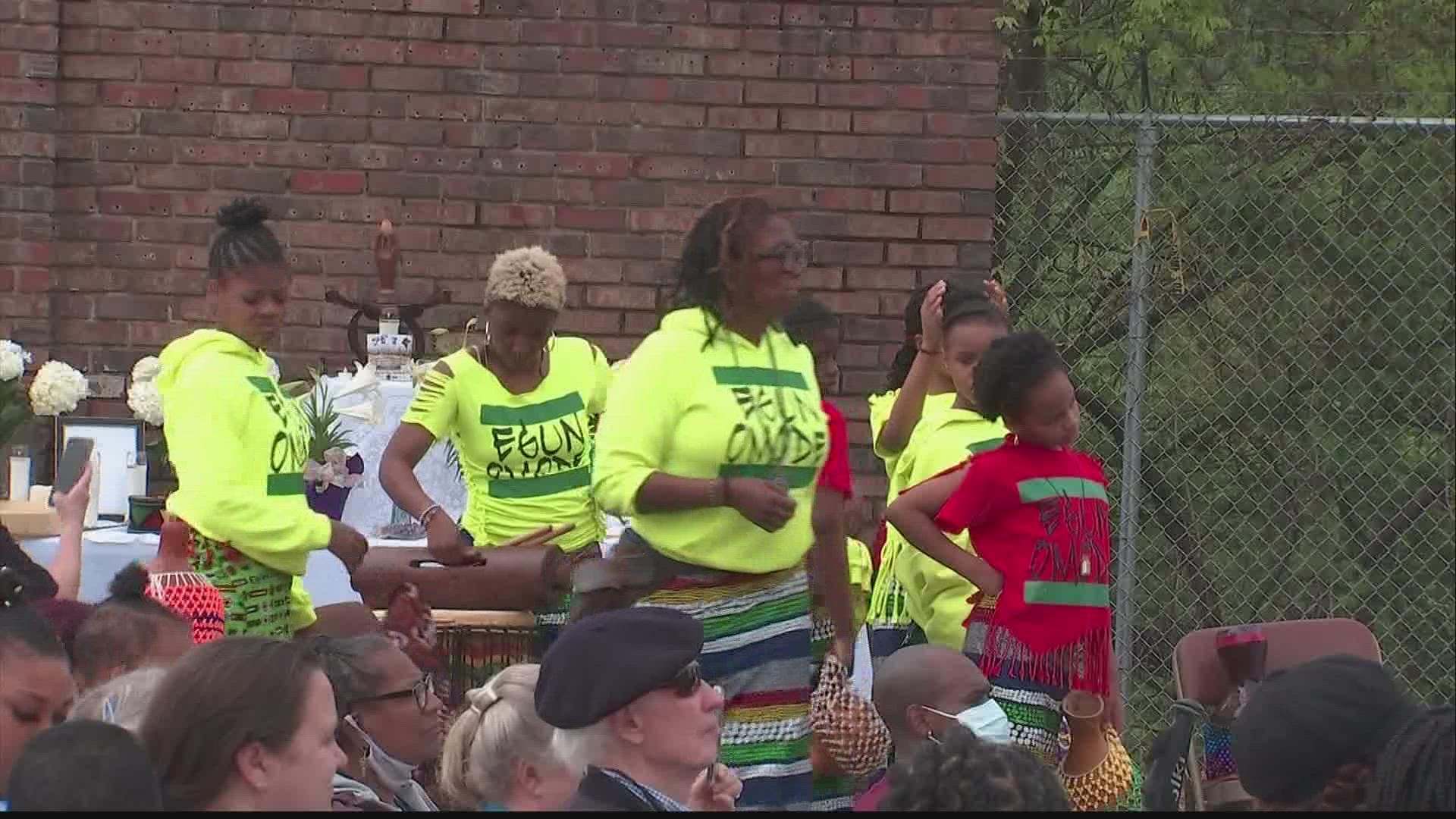 The brickwork company is being rebuilt to serve as a park and memorial honoring the black lives that worked there.