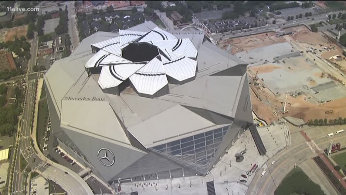 Here's the plan for the Mercedes-Benz Stadium roof during the Super Bowl -  The Boston Globe