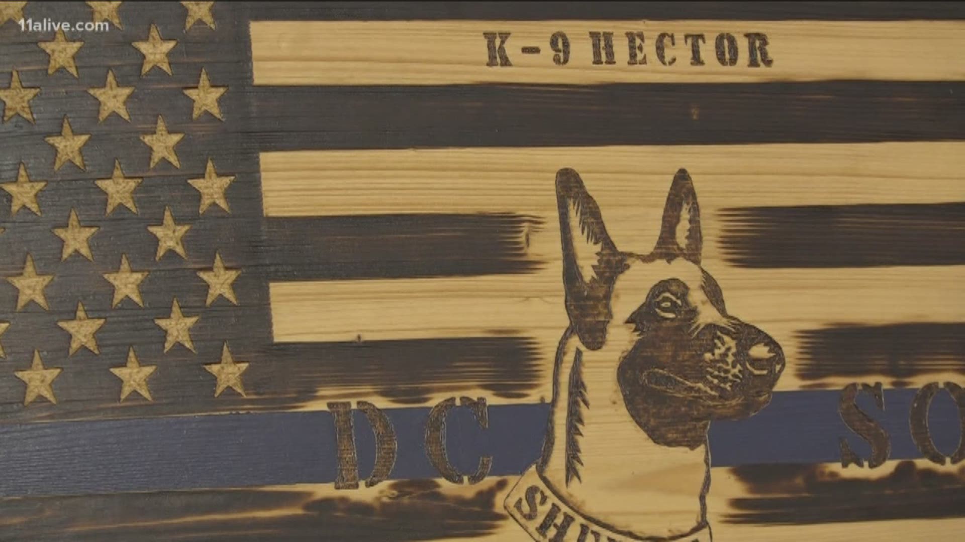K9 Hector passed away from natural causes.