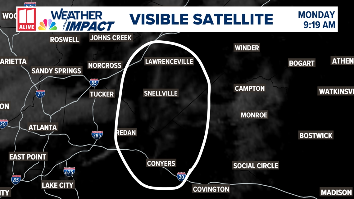 BioLab plume seen by visible satellite | 11alive.com