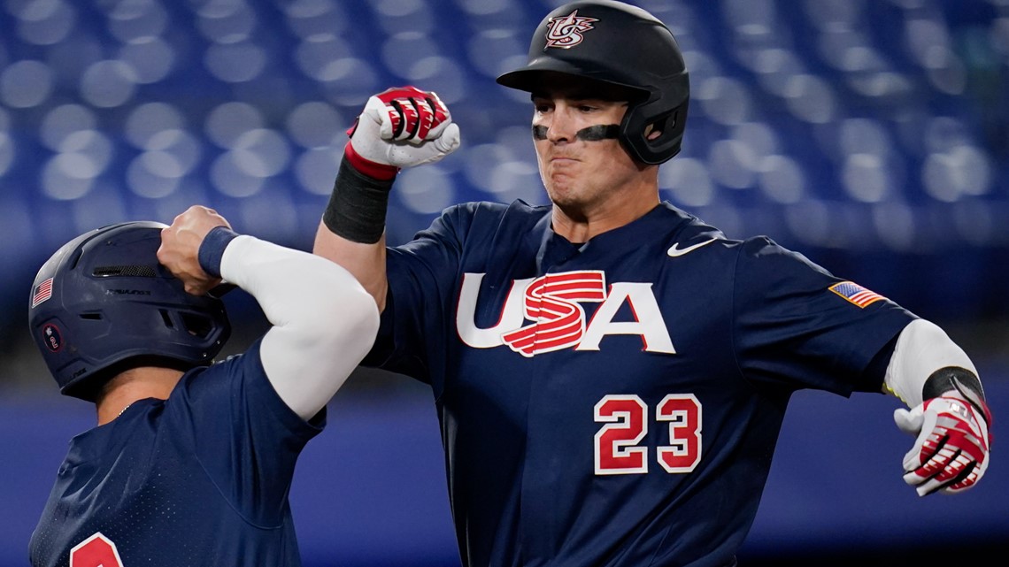 Tokyo Olympics: Ex-Yankee Tyler Austin rakes for U.S. at home