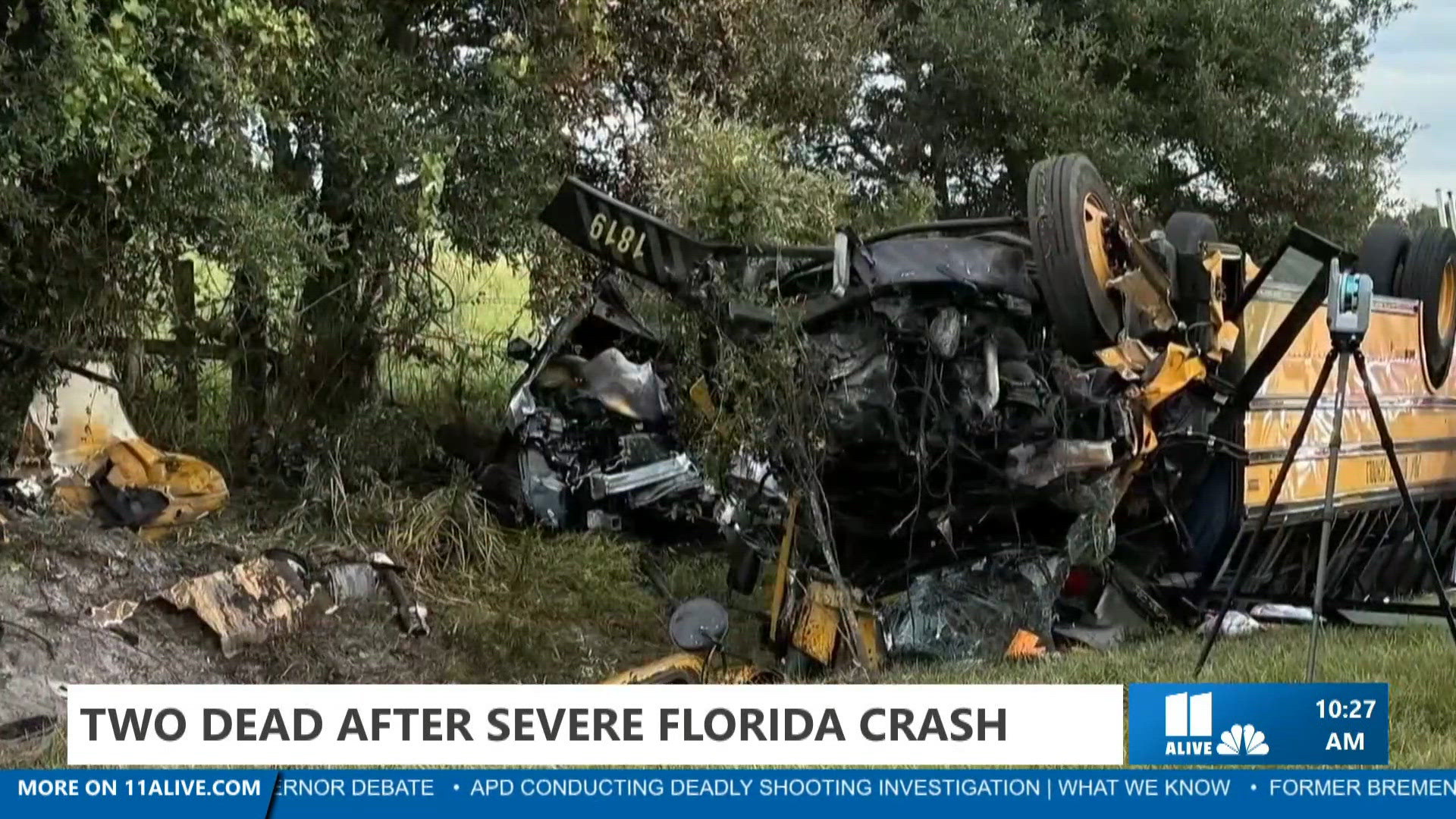 Bus Example Florida bus crash leaves two dead | 11alive.com