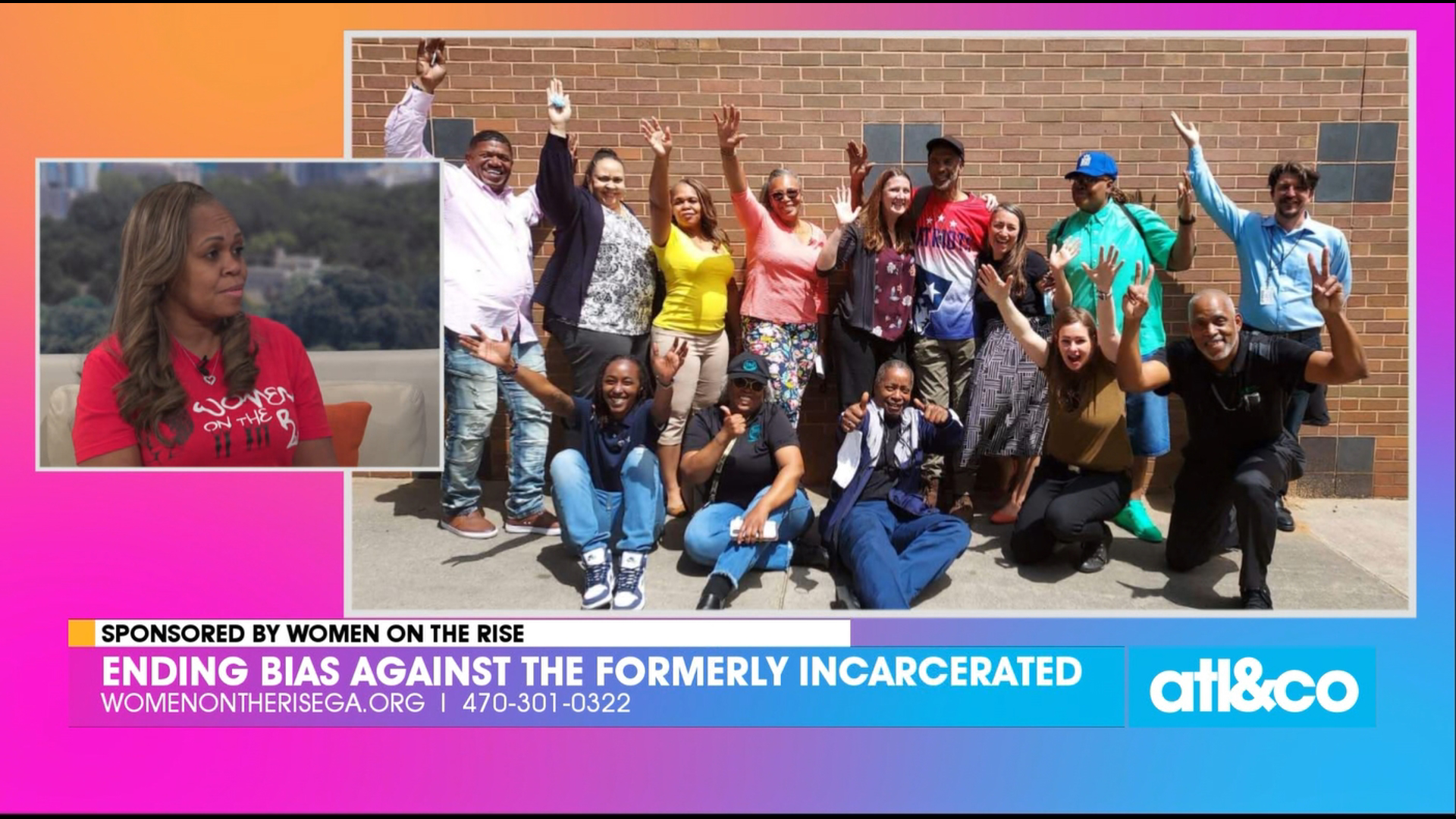 Ending bias against the formerly incarcerated. Women on the Rise is building the power of these women in metro Atlanta to re-enter society healthy and whole.
