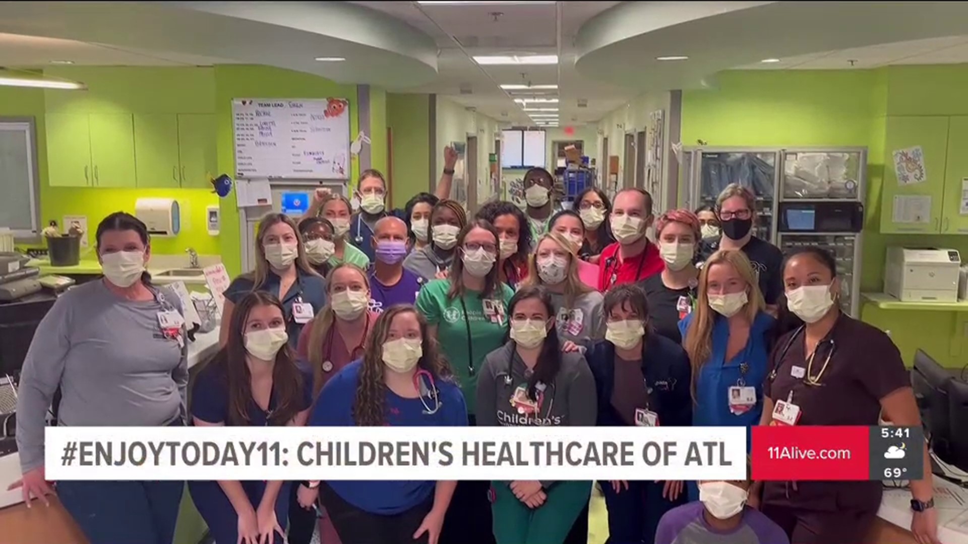 If your organization would like to submit an 'Enjoy Today' video, you can email the video here: whereatlspeaks@11alive.com