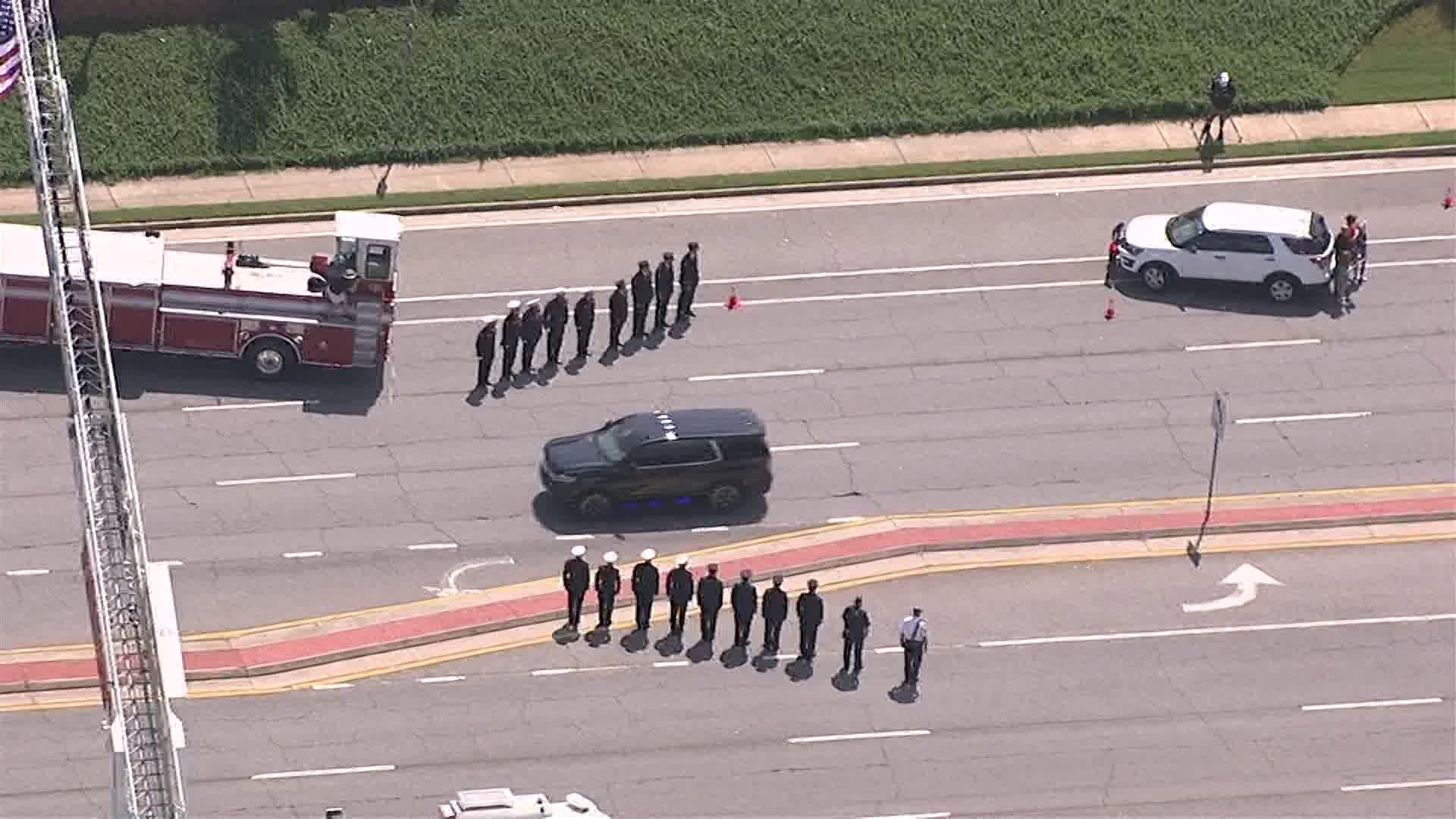 Cobb County sheriff deputy Jonathan Koleski funeral live stream ...