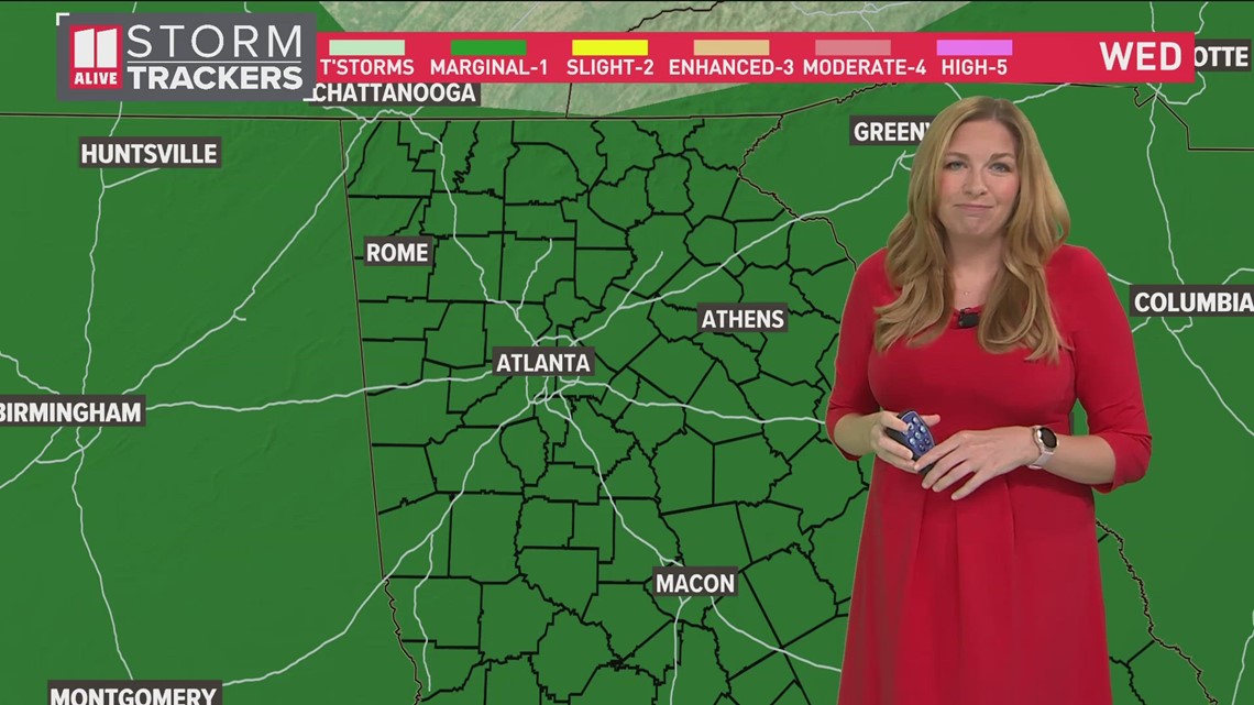 Isolated storms began in metro Atlanta | 11alive.com