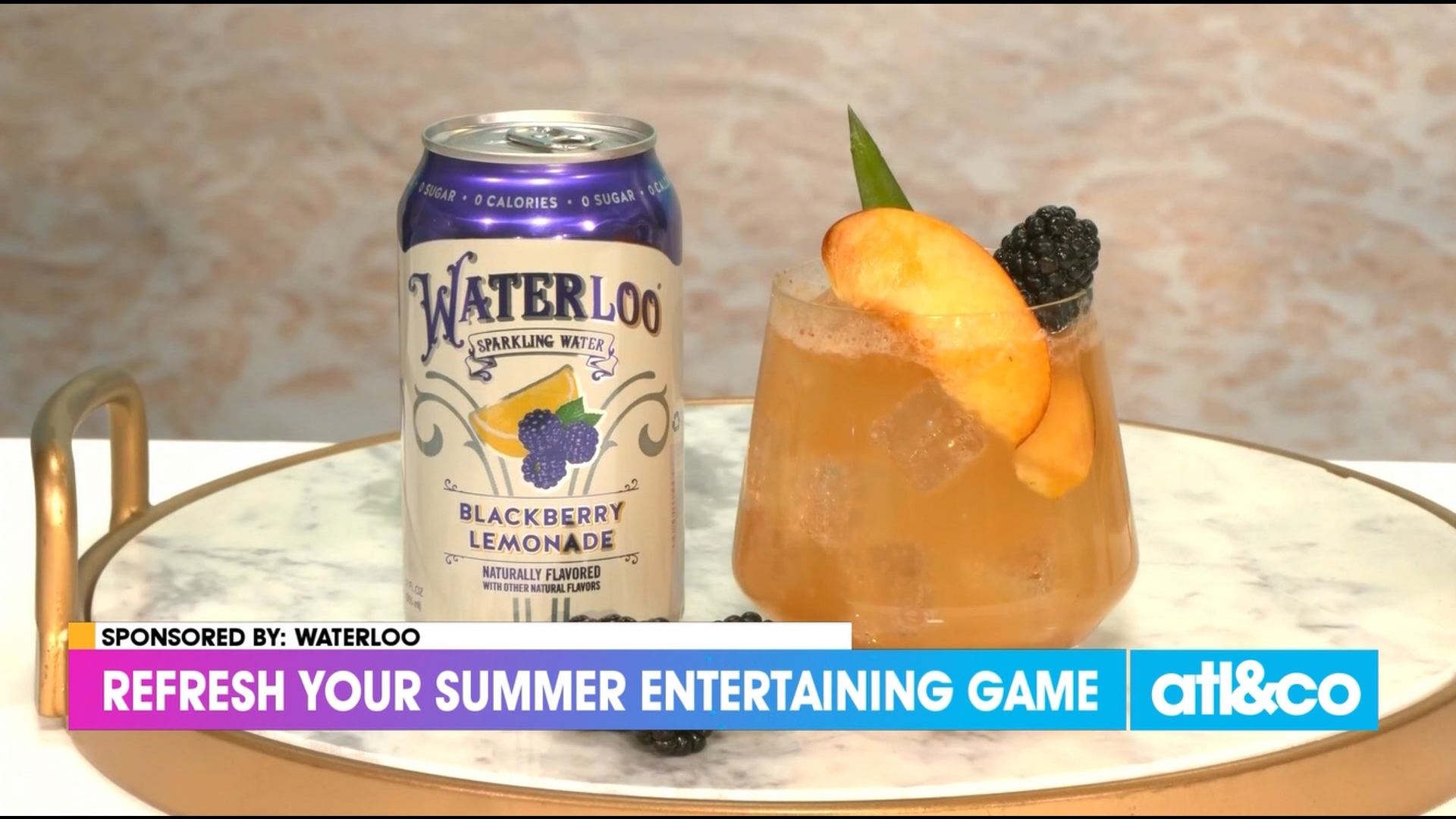 Lifestyle editor Joann Butler upgrades your summer soirees with sparkling Waterloo.