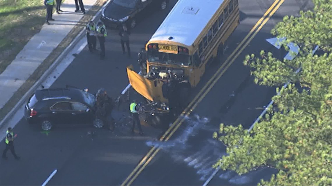 School bus crash in Gwinnett leaves SUV driver dead | 11alive.com