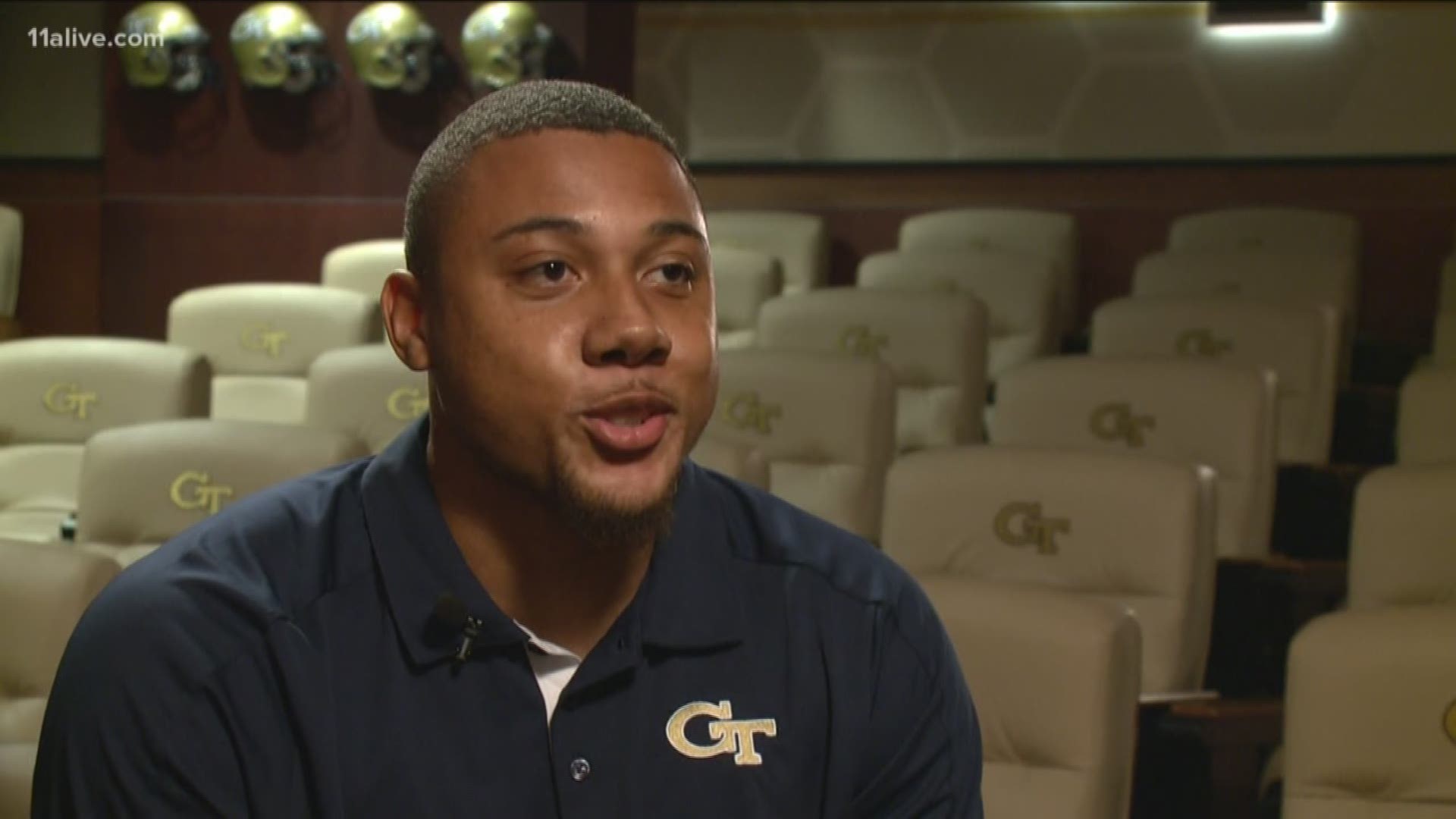 This time of year, we reflect on what we're thankful for. Former Georgia Tech Yellow Jacket A.J. Gray is thankful for football, because it was his life. But before his senior season, the game was suddenly ripped away from him.