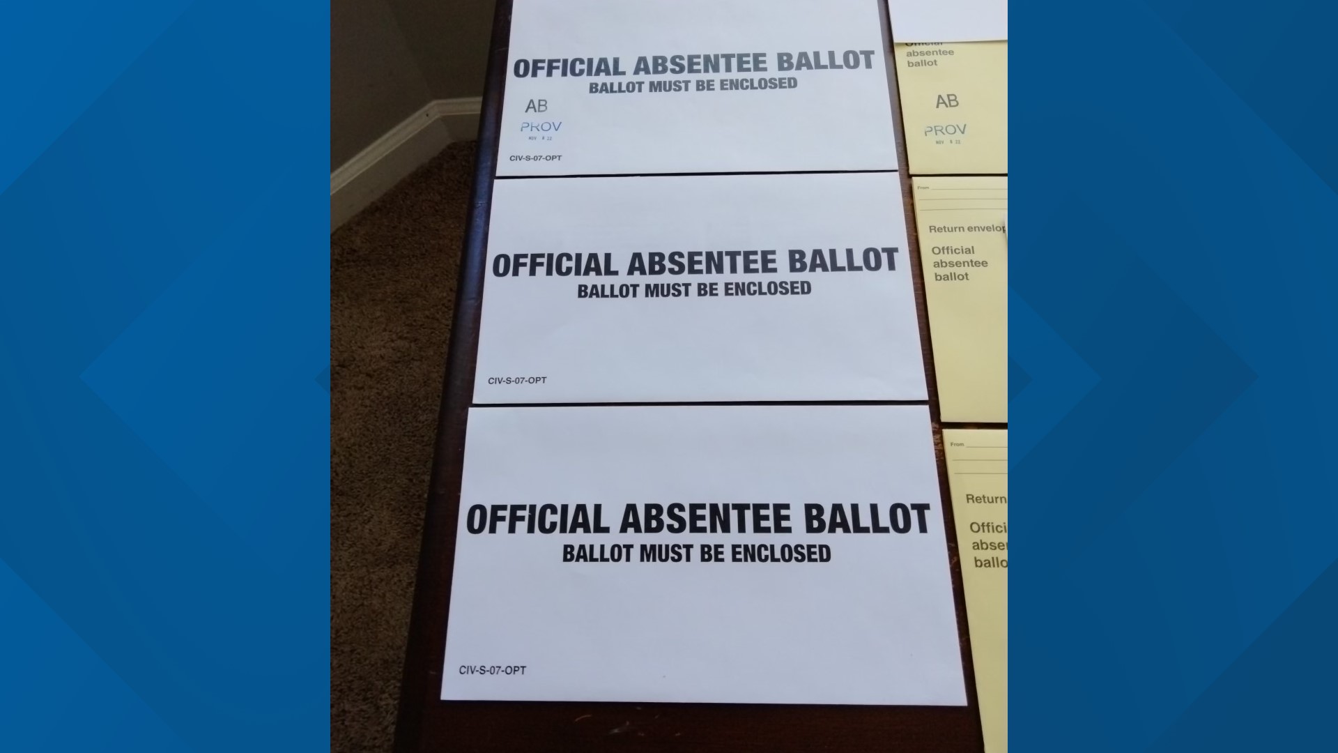 Multiple absentee ballots received in Cobb County What to do