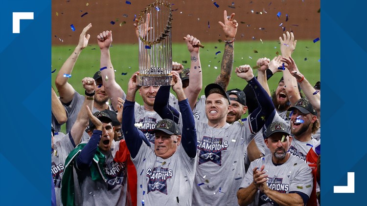 World Series ready: Sports stores have Braves championship shirts