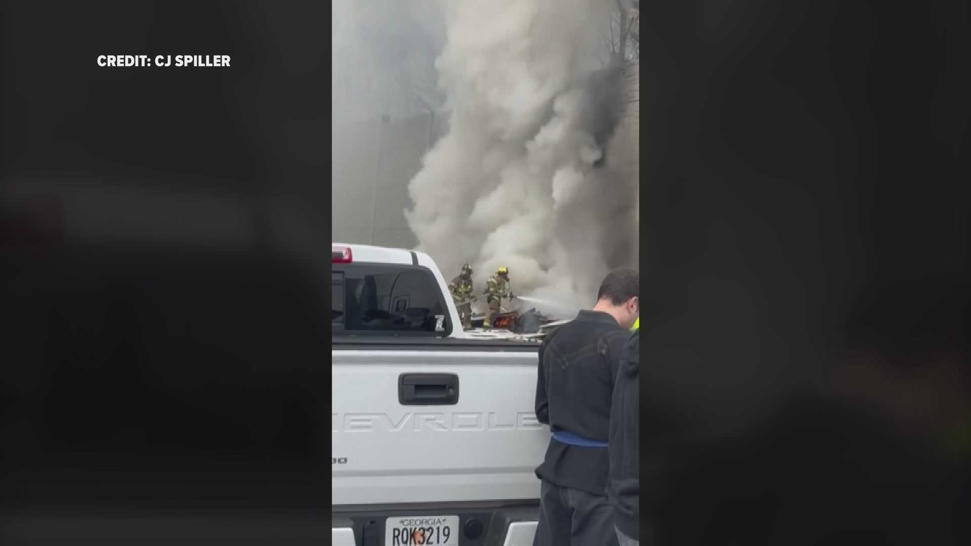 Video shows aftermath of fiery I-85 crash in Gwinnett County | 11alive.com