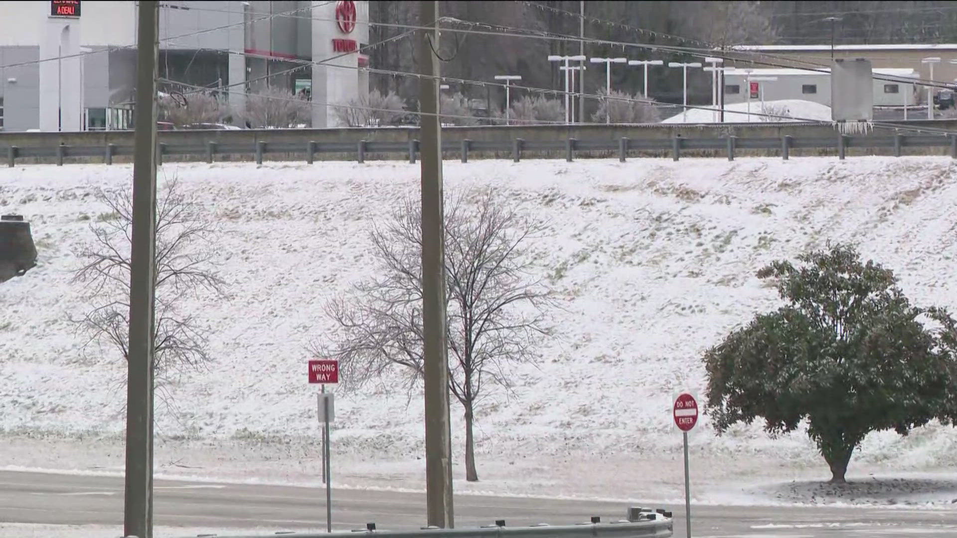 Road conditions improving after winter storm in Atlanta blankets city ...