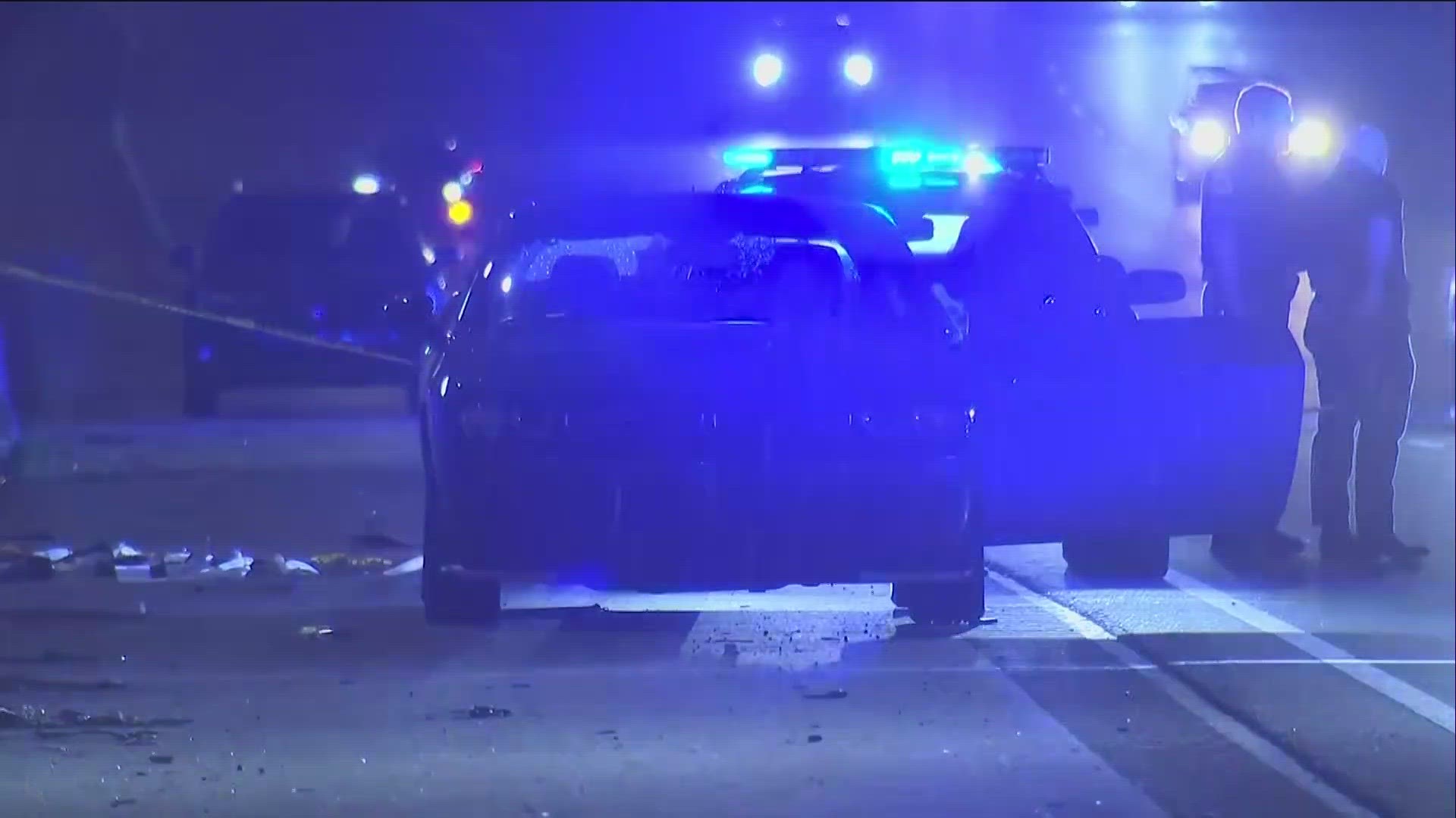 Cobb County Police said when the officer approached the car, the driver reached for a gun.