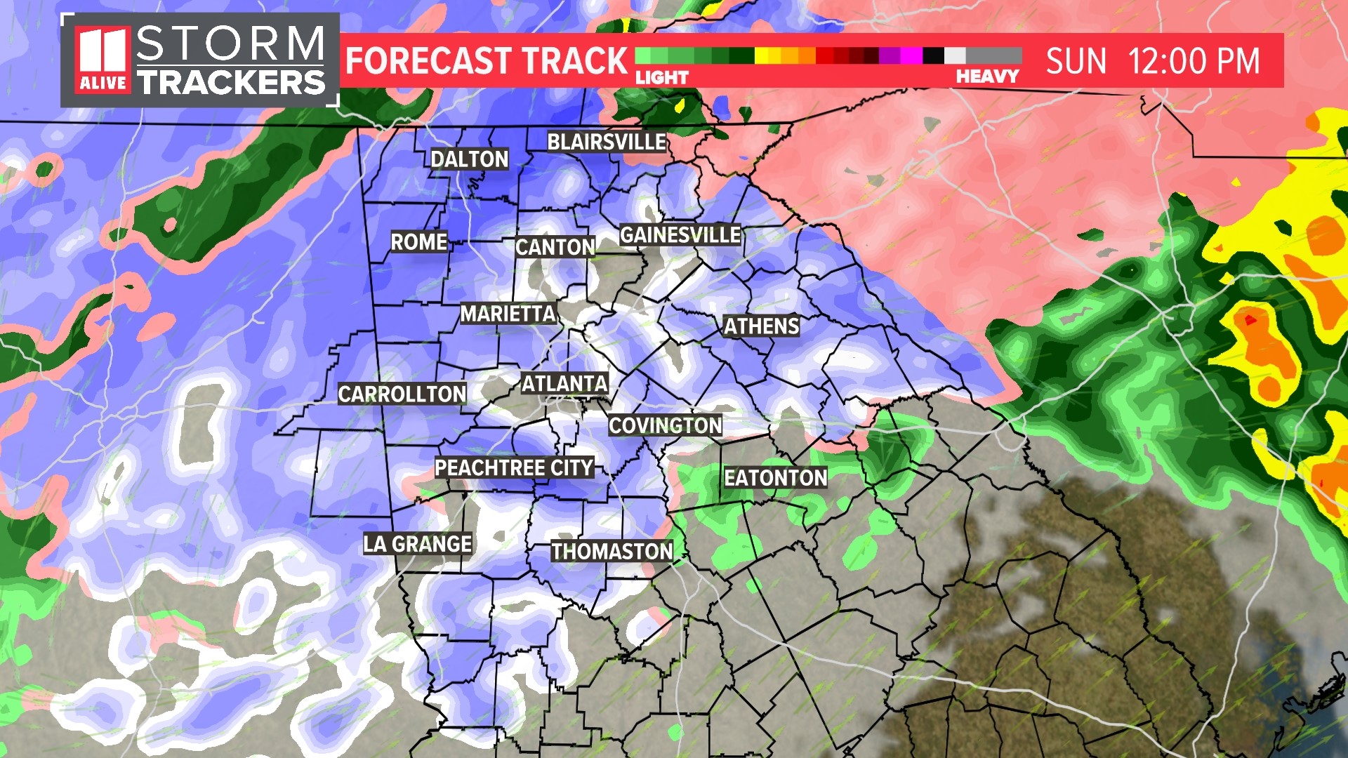 Snow possible in Georgia this weekend | What you need to know | 11alive.com