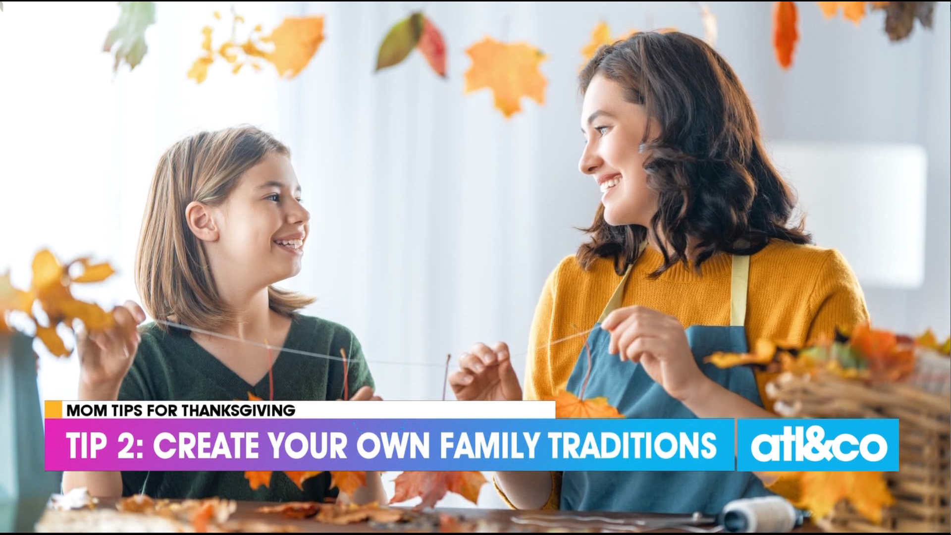 Be the host with the most but keep it balanced! Get mom tips for actually enjoying Thanksgiving.