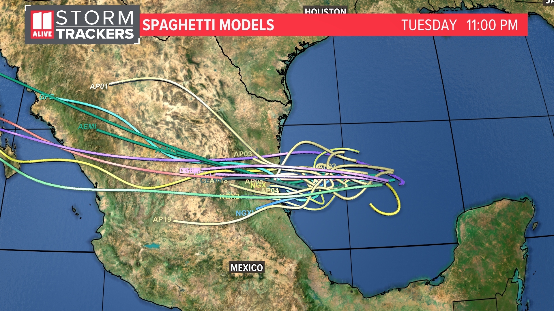First potential tropical cyclone 2024 Atlantic Hurricane season