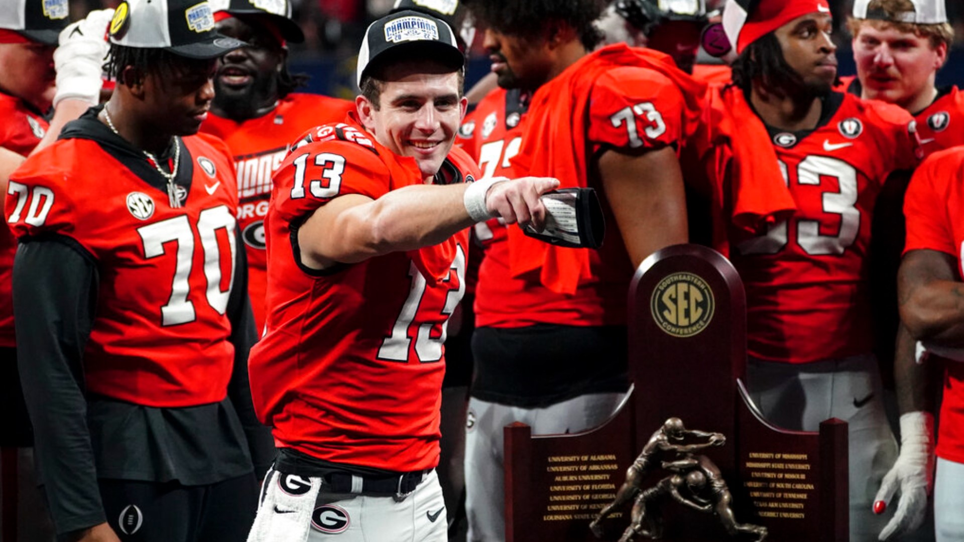 UGA quarterback Stetson Bennett finalist for Heisman trophy | 11alive.com