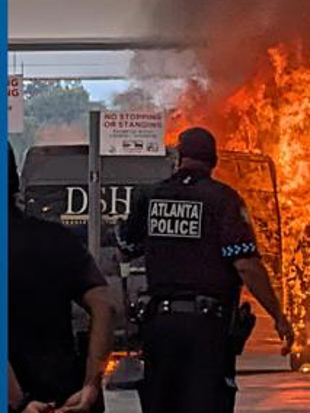 Car catches fire at Hartsfield-Jackson Atlanta airport | 11alive.com