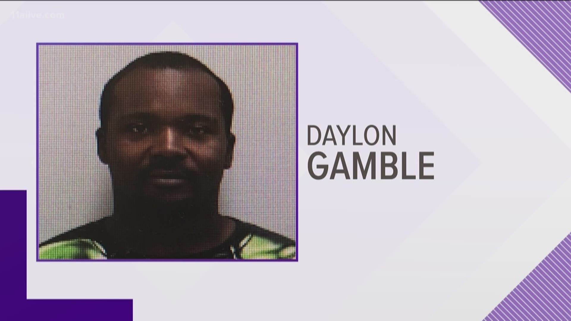 The Georgia Bureau of Investigation confirmed Daylon Delon Gamble, 27, was arrested in Indianapolis, Indiana .
