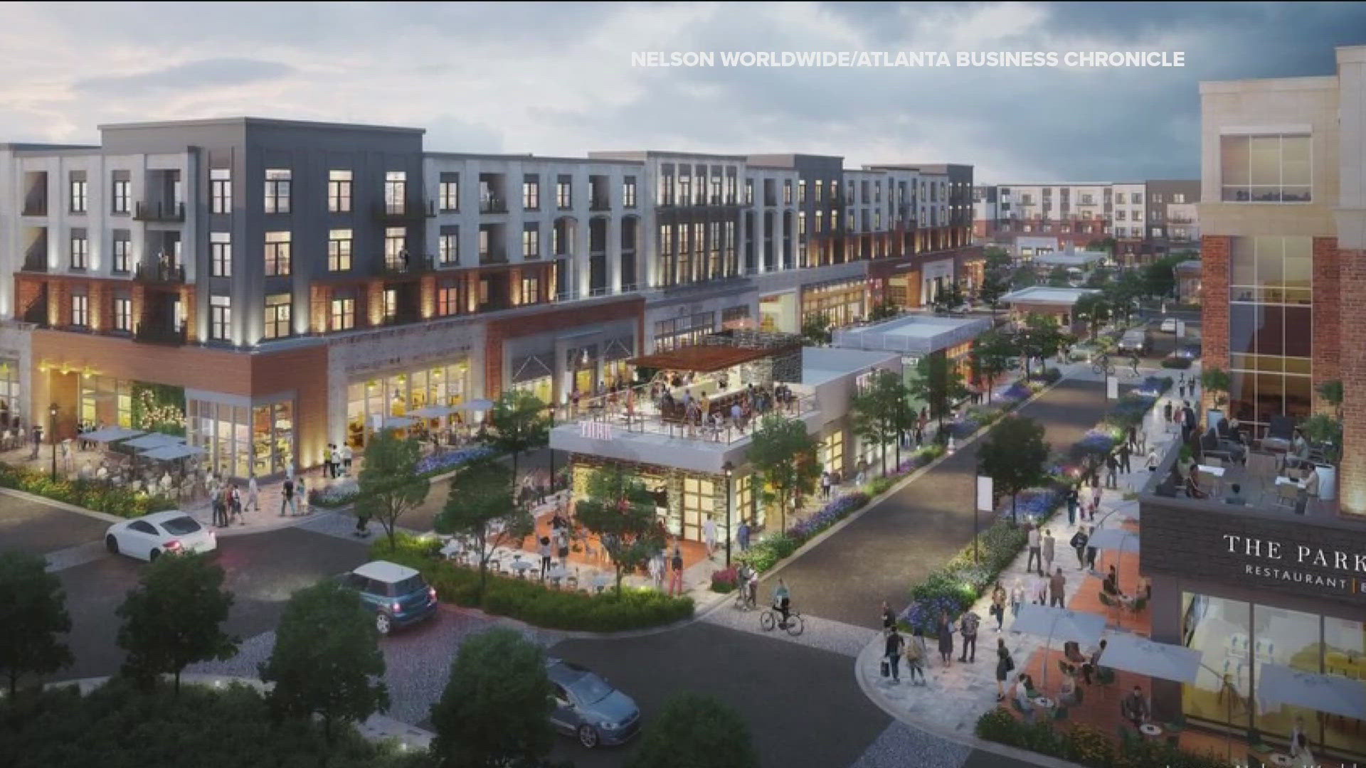 It's a $560 million development that will include a hotel, shopping and more.