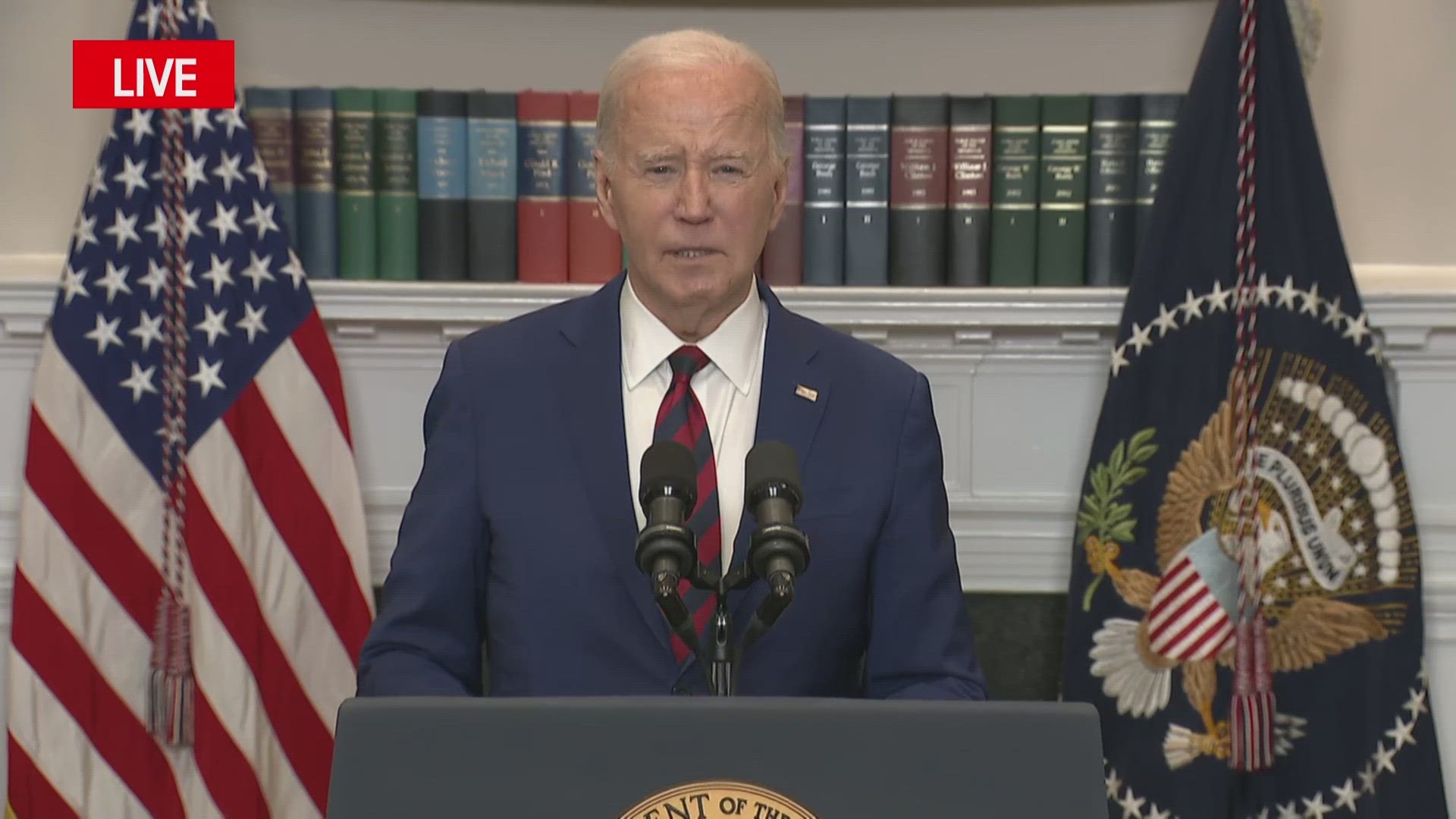 President Joe Biden addressed the nation in the wake of the collapse of Baltimore's Key Bridge.