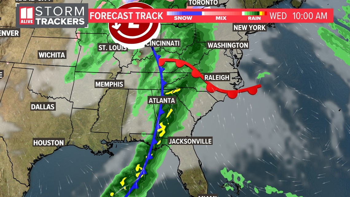 Atlanta Georgia weather | Storms | Timeline - Vimarsana News