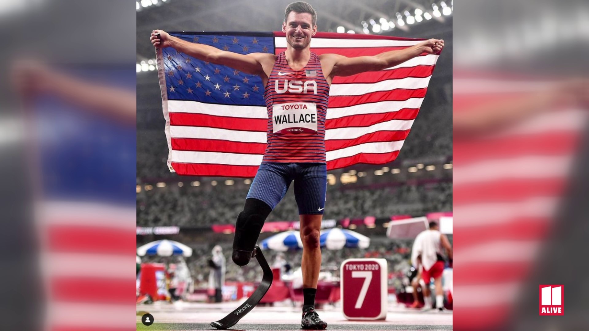 Team USA Paralympian in track and field, and UGA alum, Jarryd Wallace spoke with 11Alive's Cheryl Preheim about live since the Summer Games.