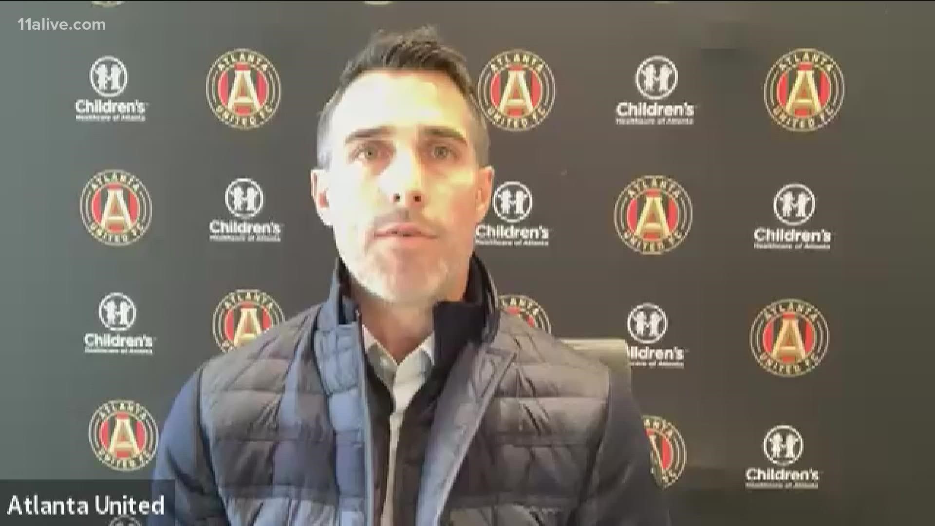 Atlanta United VP Carlos Bocanegra is sticking around following a contract extension with the team.