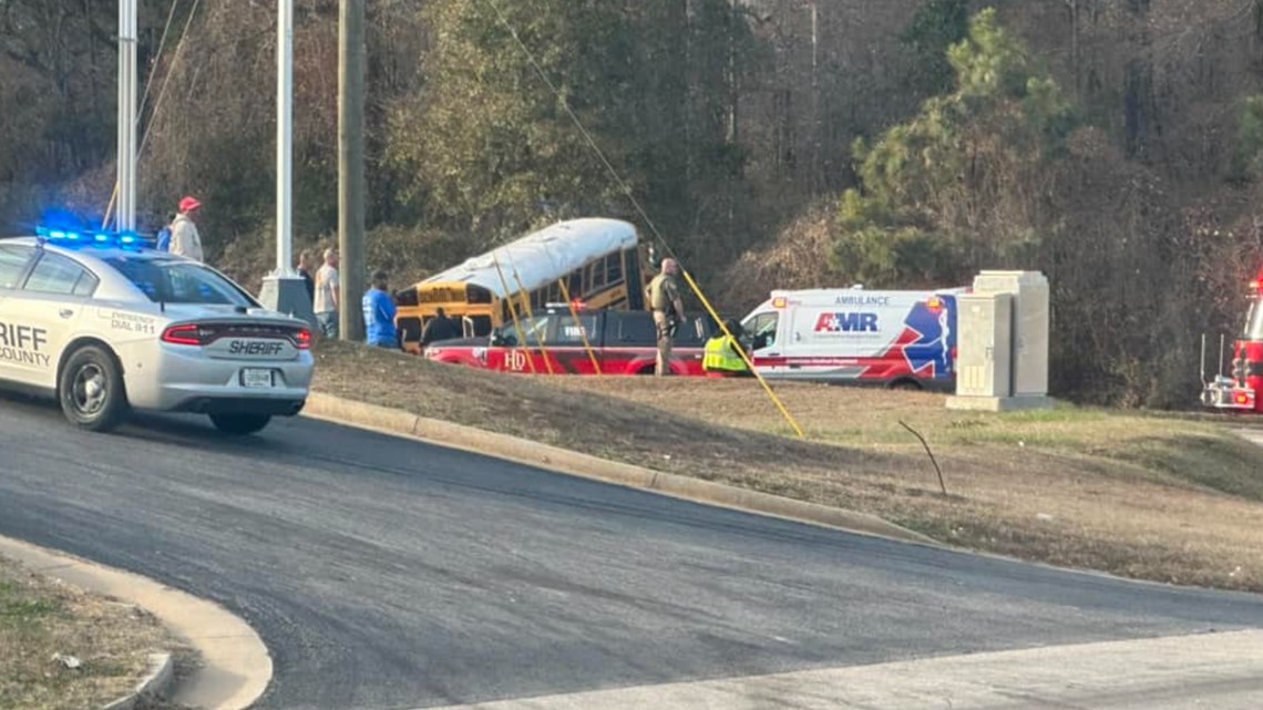 Troup County school bus crash West Point Road | 11alive.com