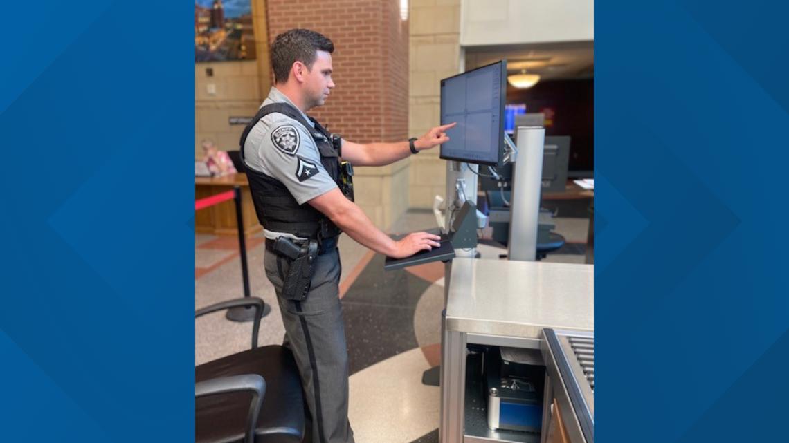 New security machine at Cobb County courthouse How it works