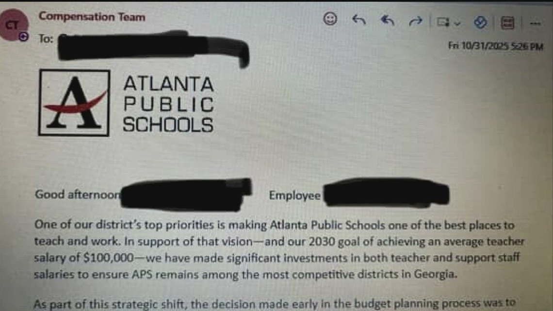 Atlanta Public Schools ends holiday bonuses for teachers in surprise Halloween email