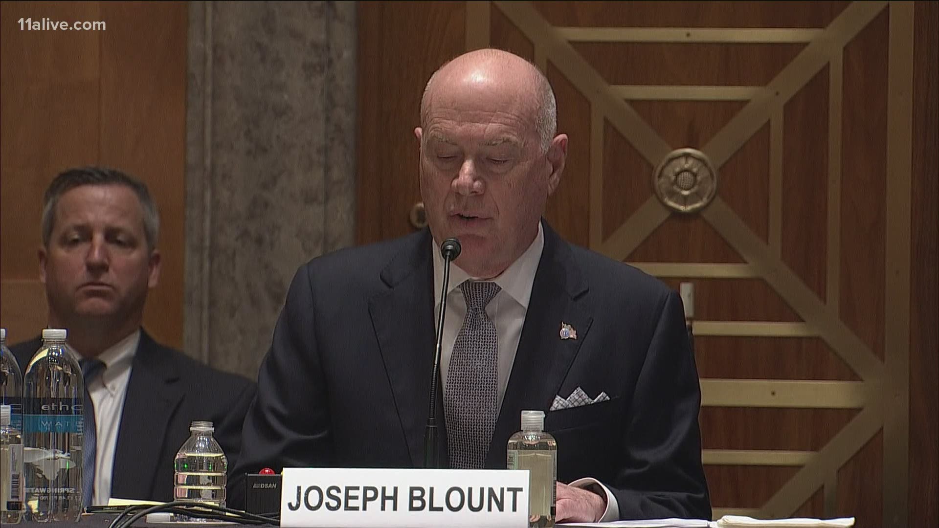 Blount's testimony, his first since the May 7 cyberattack that led the pipeline to halt operations, underscored the dilemma facing both the private industry and the
