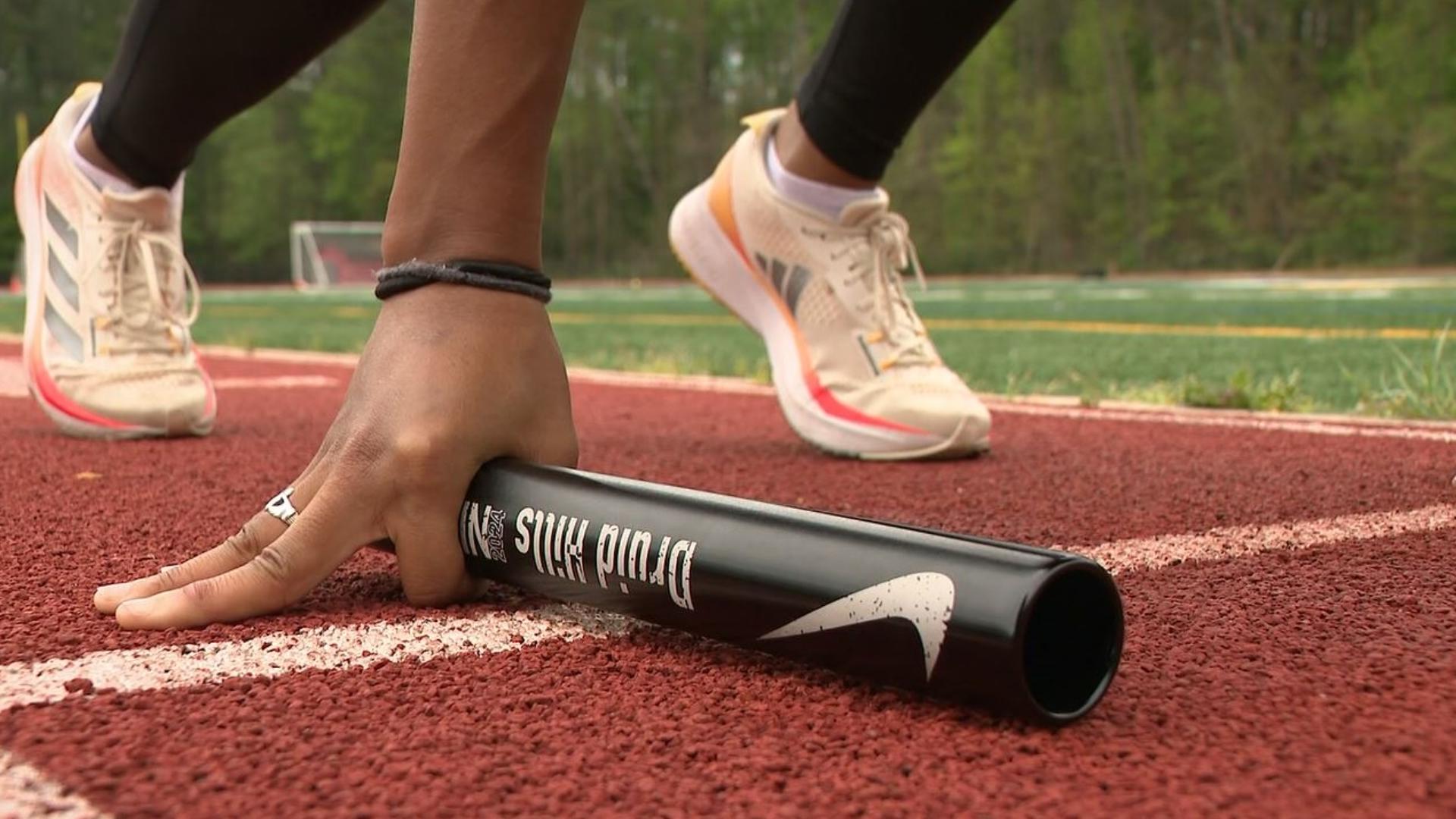 The girls 4x1 team is lighting up the track at Druid Hills High School inspiring athletes and fans across the state.