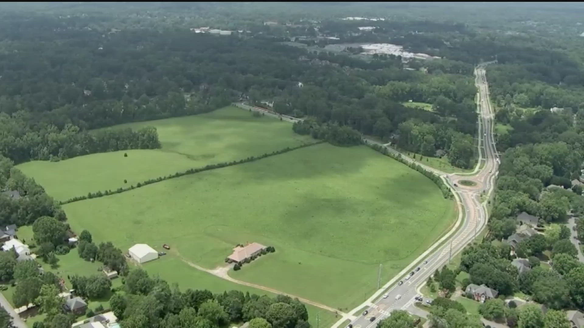 The park is on Hardscrabble Road and will be named The Edwin and Nelda Spruill Park after the land's most recent owners.