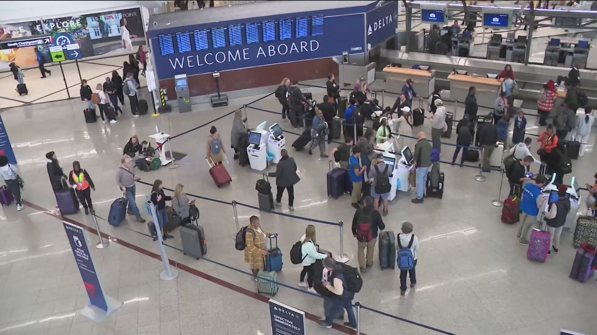 The world's busiest airport is putting extra measures in place to handle the high volume of holiday travelers.