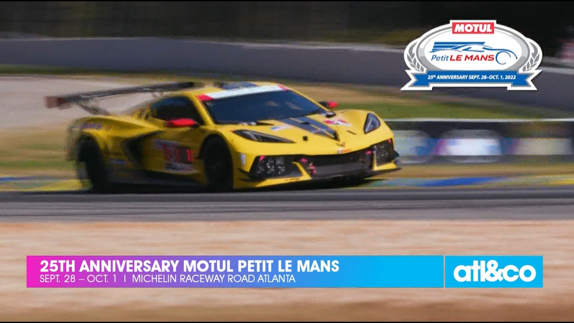 Rev up your engines for the Motul Petit Le Mans at the Michelin Raceway Road Atlanta, starting September 28th.