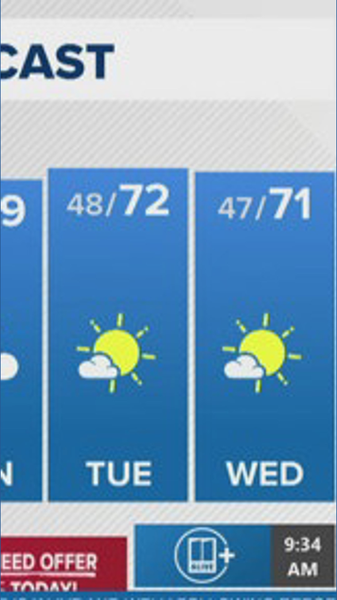 Sunny and warm today with rising rain chances | 11alive.com