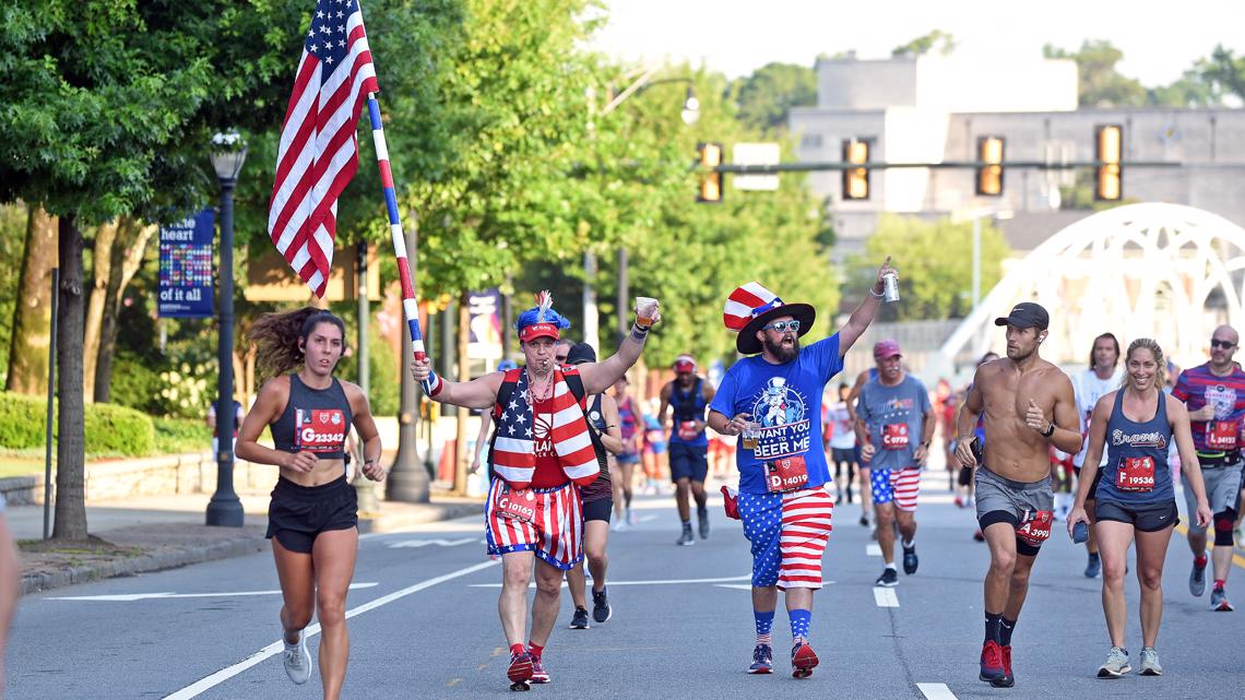 Results for the 2021 AJC Peachtree Road Race