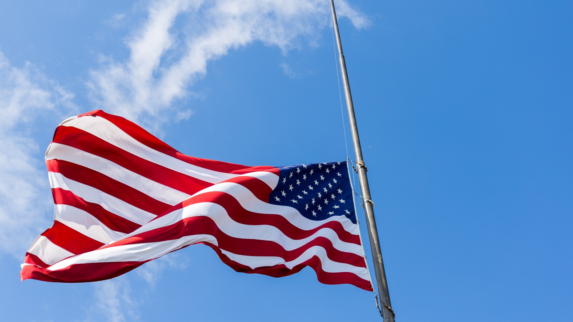 Why are flags half staff today? What we found