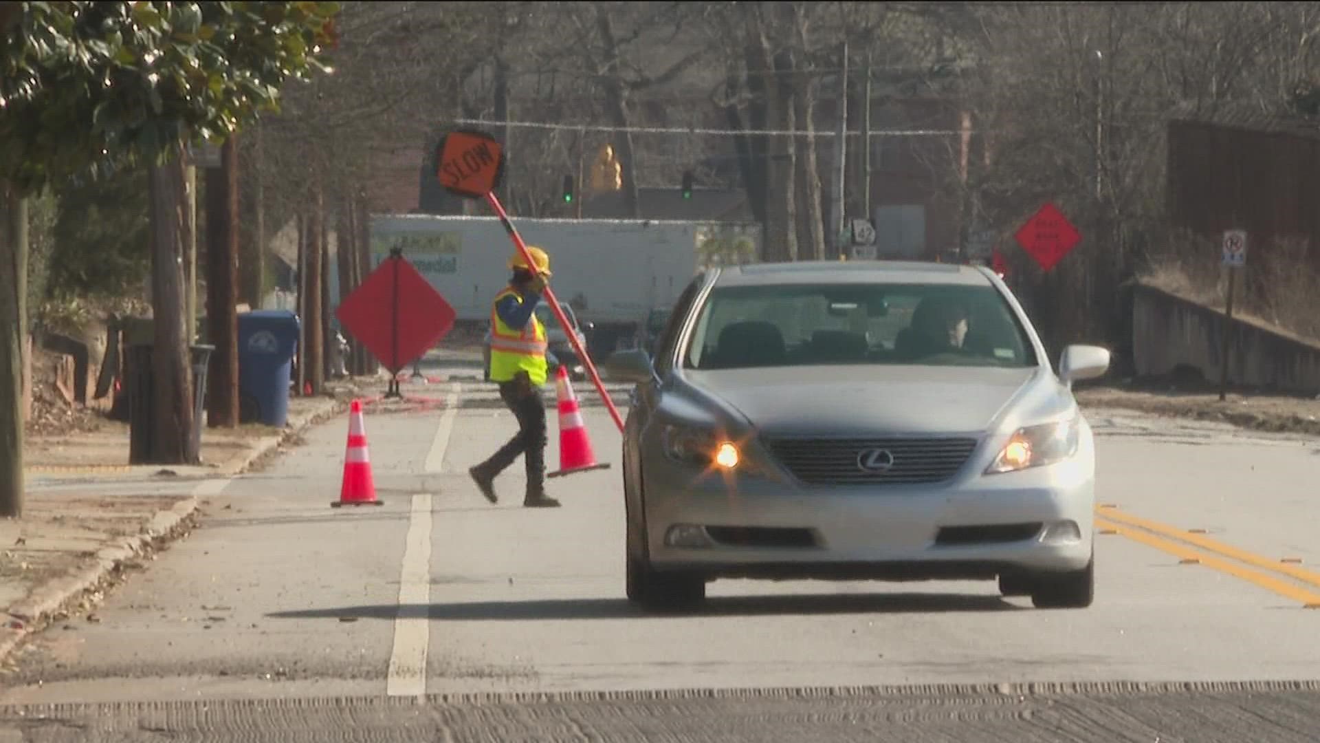 Due to severe weather in December, the opening of the McDonough Boulevard Bridge was pushed back to mid-January.