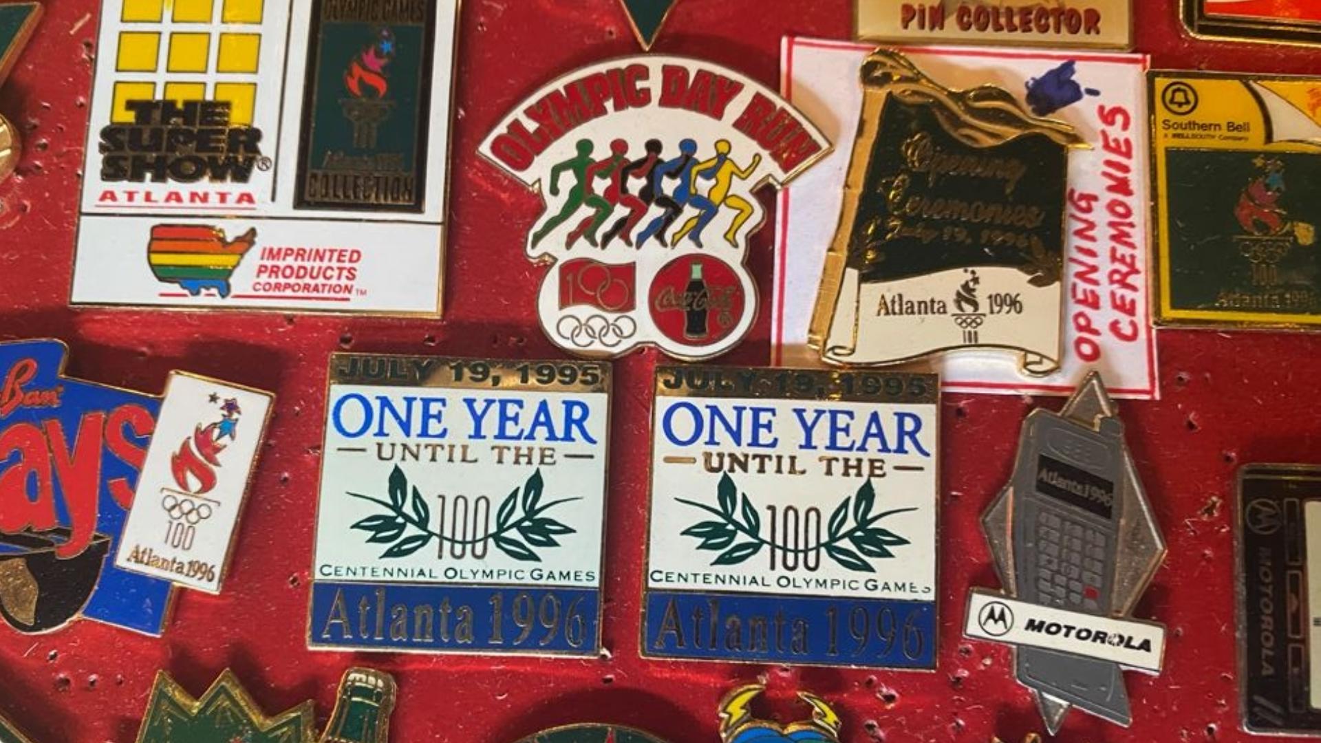 A look at Olympic pin trading tradition in Atlanta | 11alive.com
