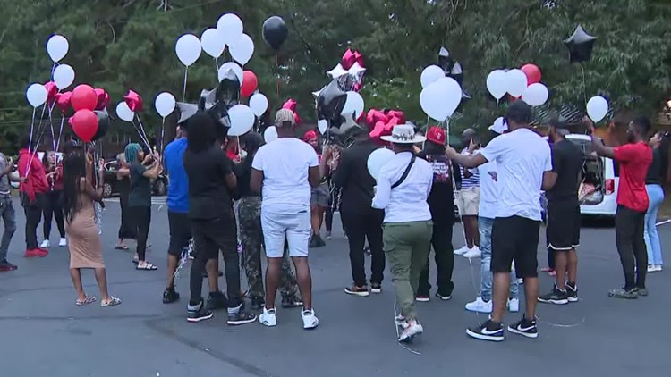 Jovan Cook Actor Death of Jovan Cook | Balloon release held, wife talks on husband ...