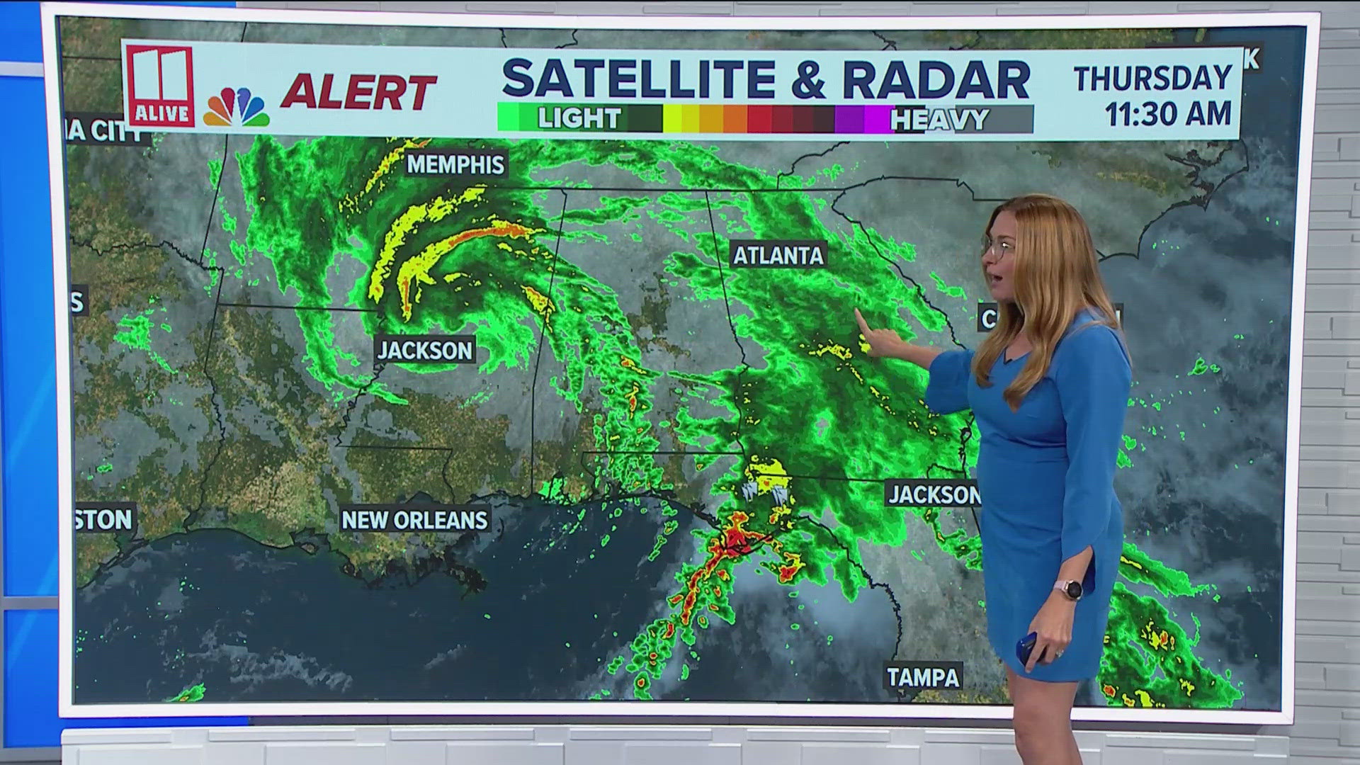 Francine is now moving northward as a tropical depression.