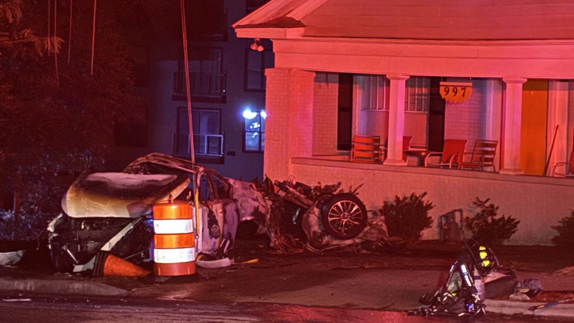 Teen dies, another person injured in fiery pursuit crash in southeast Atlanta