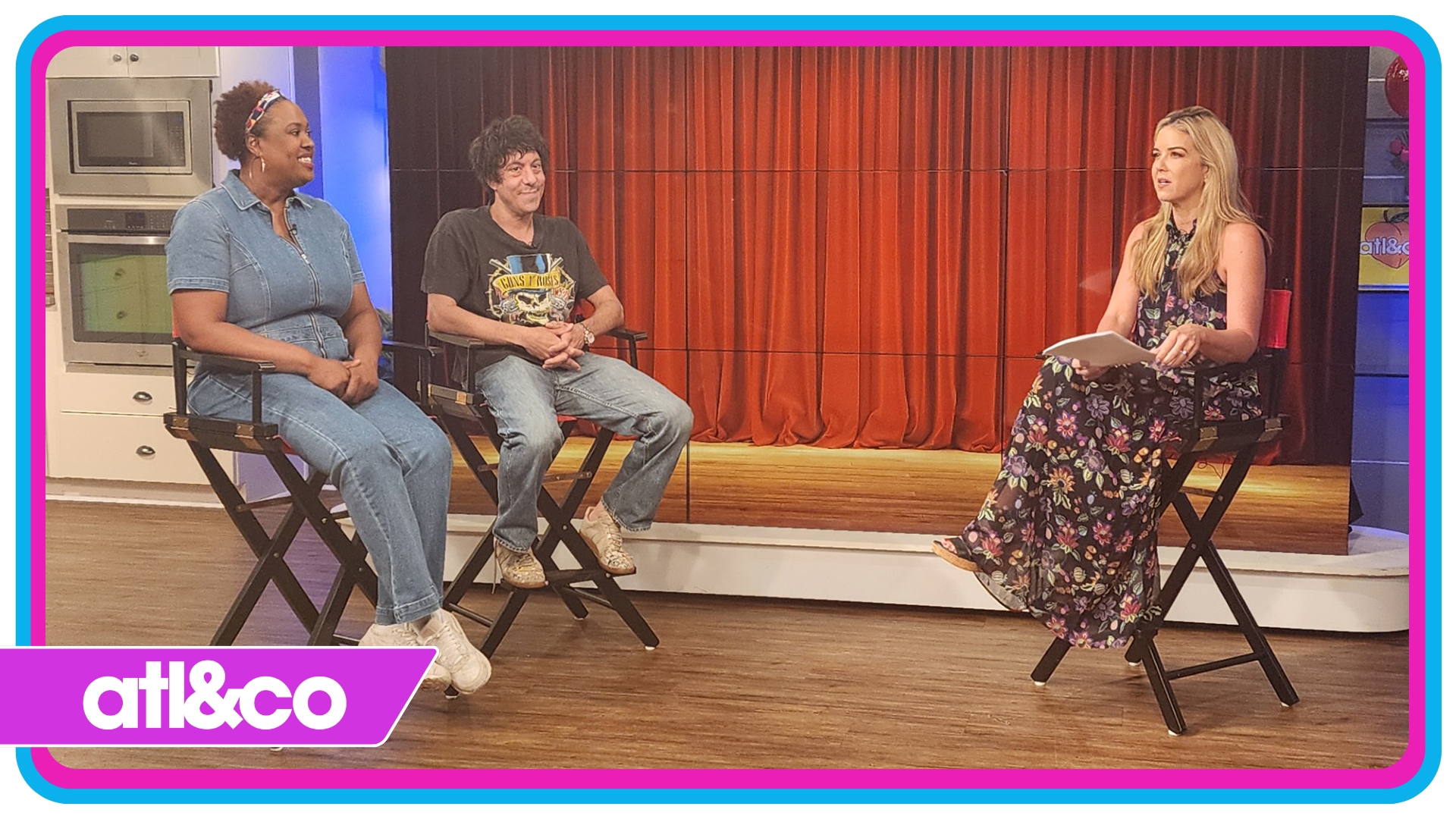Comedians Mia Jackson and Jonathan Kite stop by the studio ahead of an event at the Fernbank Museum.