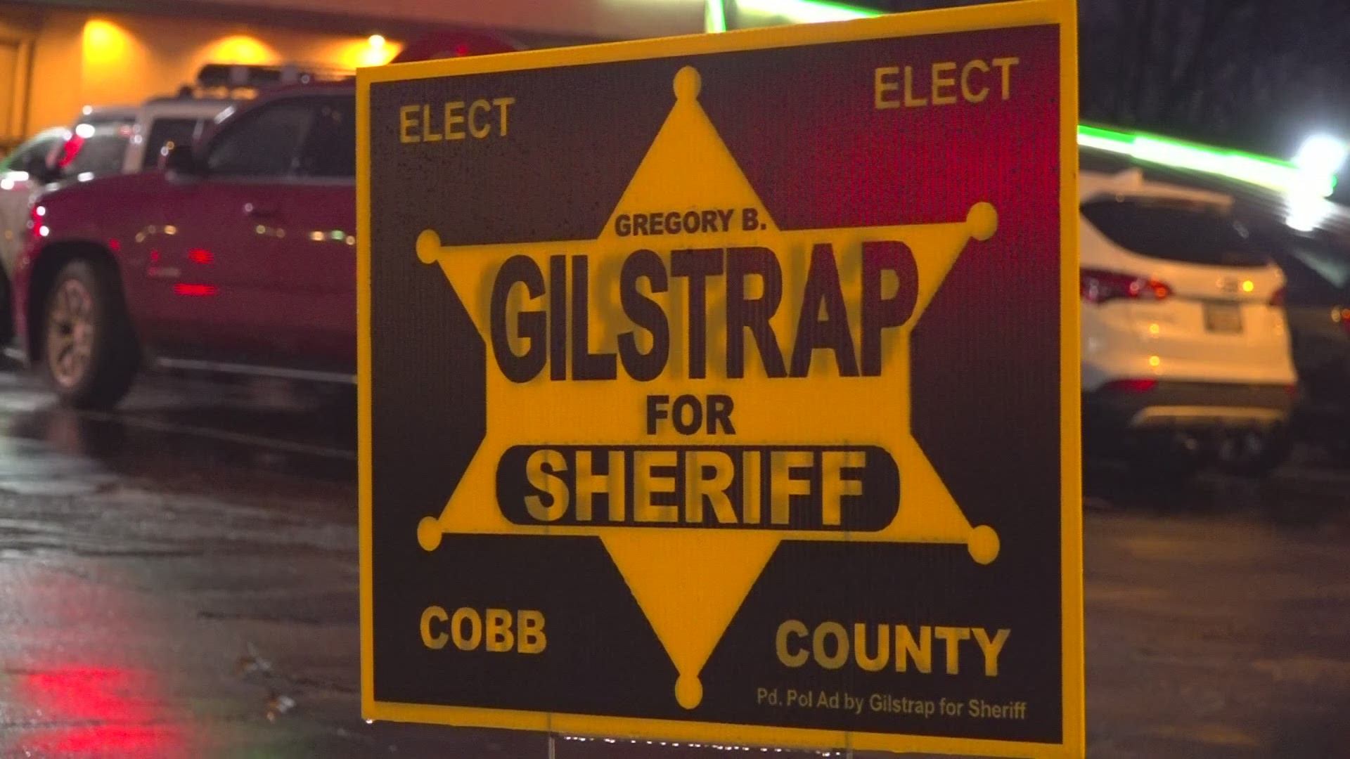 Gilstrap campaigns for Cobb Co. Sheriff for 5th time
The race for sheriff in Cobb County will look very similar to previous years, with the regular players going hea