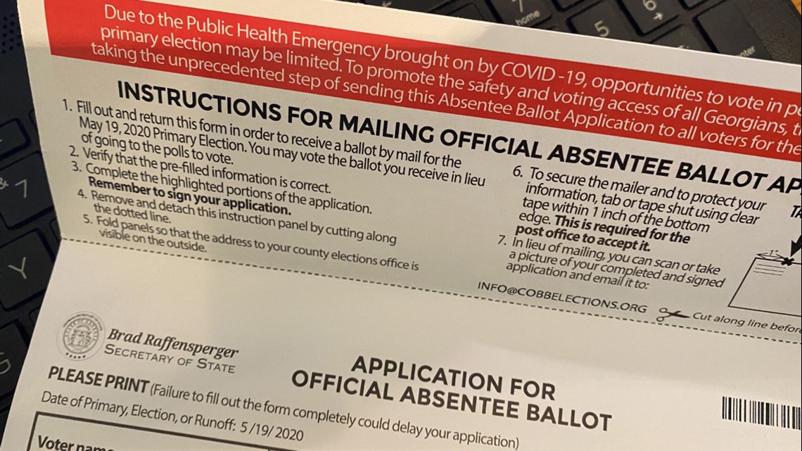 Absentee vs mail in ballot in how it works